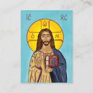 Christ Paper Icon Cards 2 (extra small)