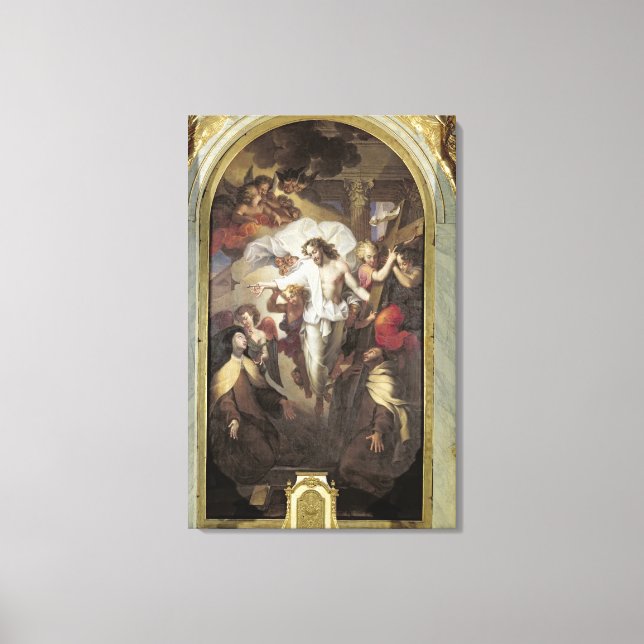 Christ Resurrected Canvas Print (Front)