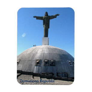 Christ statue magnet