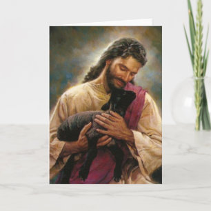Christ The Good Shepherd Card