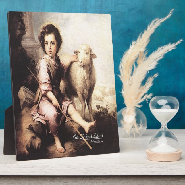 Christ The Good Shepherd Plaque (Side)