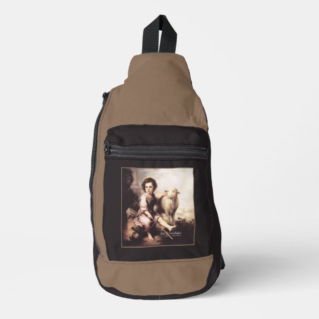 Christ The Good Shepherd Sling Bag (Front)