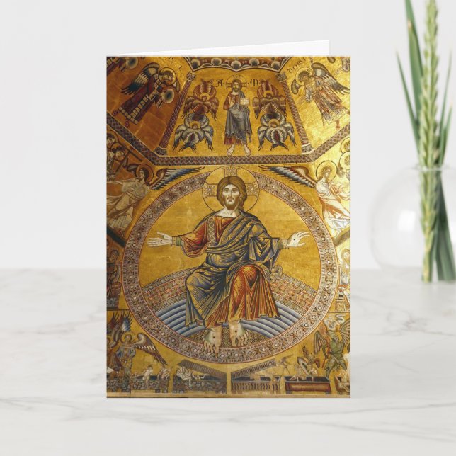 Christ the Judge, Florence, Italy -  Card (Front)