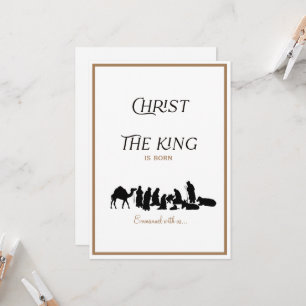 Christ the King is Born Christian Christmas