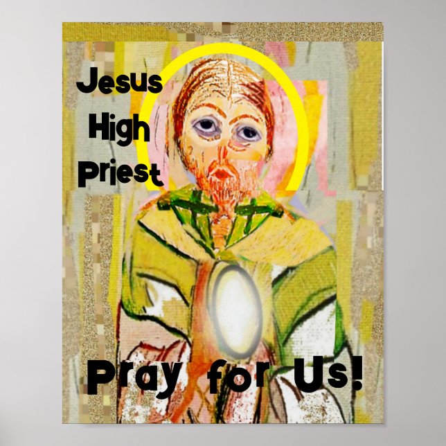 Christ the Priest Poster (Front)