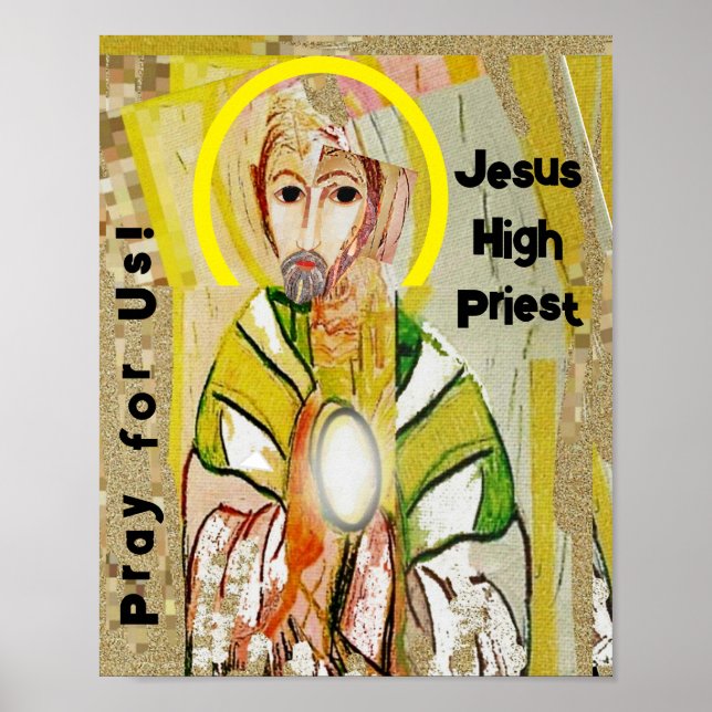 Christ the Priest Poster (Front)