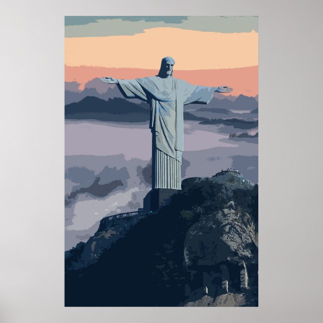  Christ The Redeemer Brazil Rio   Poster (Front)
