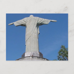 Christ the redeemer postcard
