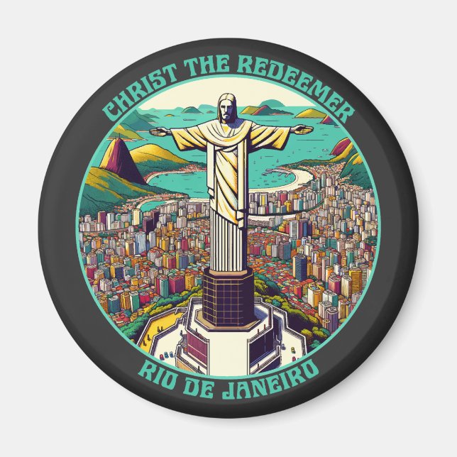 Christ the Redeemer, Rio de Janeiro Magnet (Front)