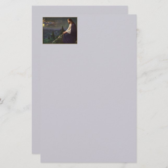 Christ The Redeemer Stationery (Front/Back)