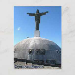 Christ the Redeemer statue, Dominican Republic Postcard