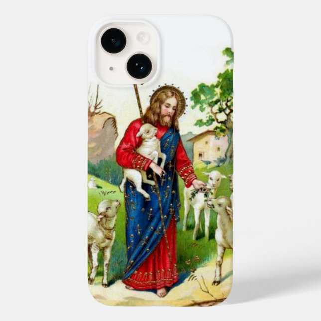 Christ The Shepherd Case-Mate iPhone Case (Back)