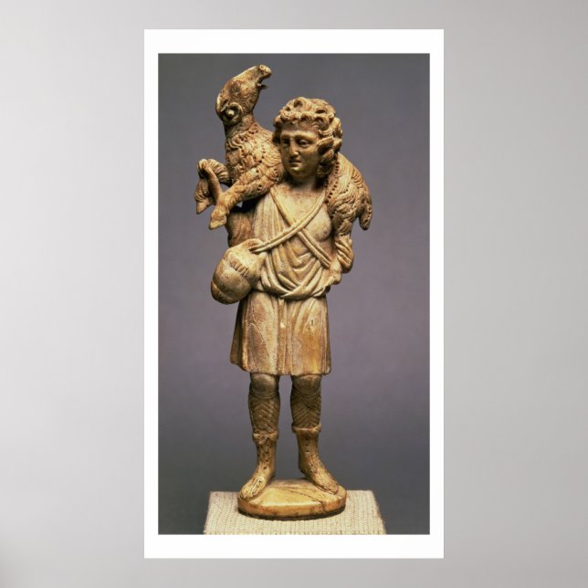 Christ the Shepherd (ivory) Poster (Front)