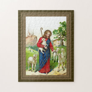 Christ The Shepherd  Jigsaw Puzzle