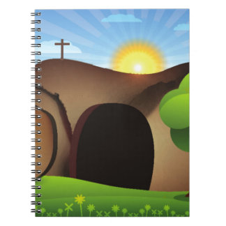 christ tomb notebook