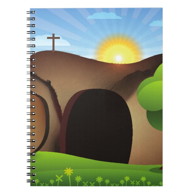 christ tomb notebook (Front)