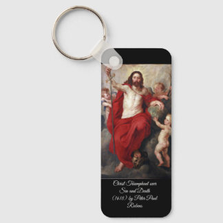 Christ Triumphant over death Keychain