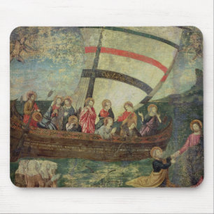 Christ walking on the water, after the 'Navicella' Mouse Pad