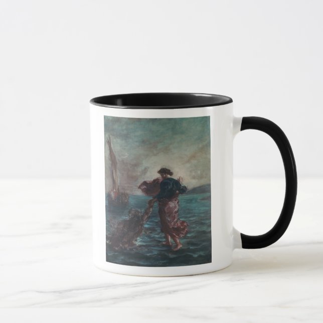 Christ walking on water mug (Right)