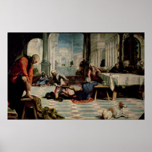 Christ Washing the Feet of the Disciples 2 Poster
