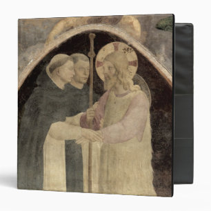 Christ Welcomes Two Dominican Friars, (fresco) (de Binder