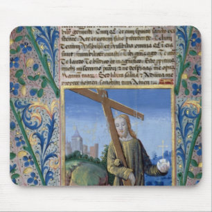 Christ with the Cross and the orb Mouse Pad