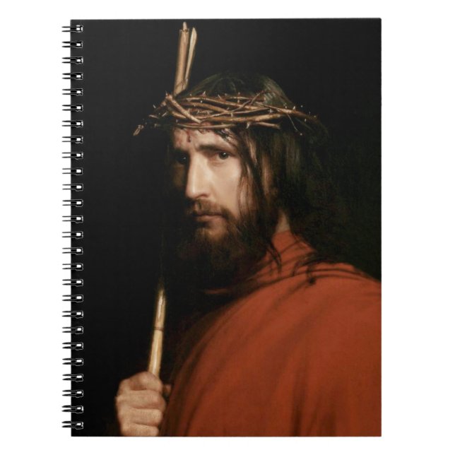 Christ with Thorns. Fine Art Gift  Notebook (Front)