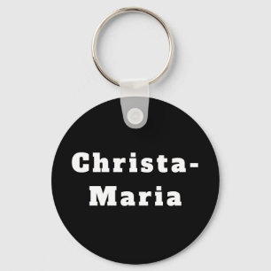 Christa-Maria Keychain