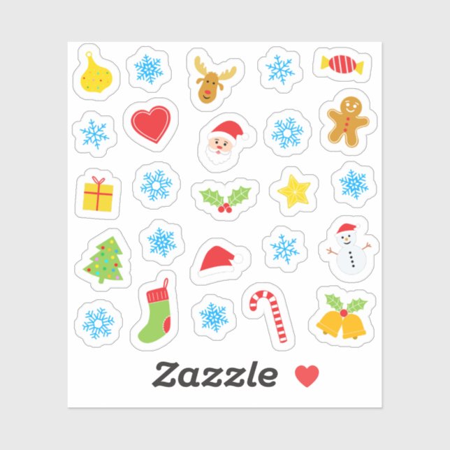 Christams colourful pattern (Sheet)
