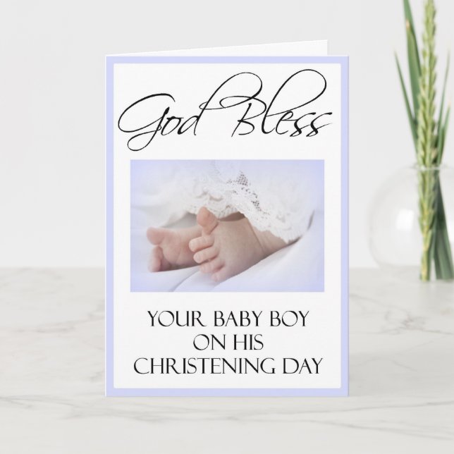 Christening/Baptism Cards (Front)