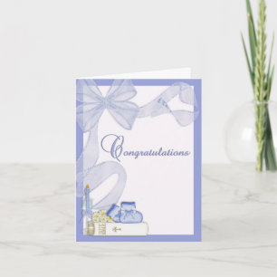 Christening Baptism Congratulations Card