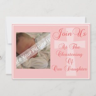Christening/Baptism Daughter Invitation