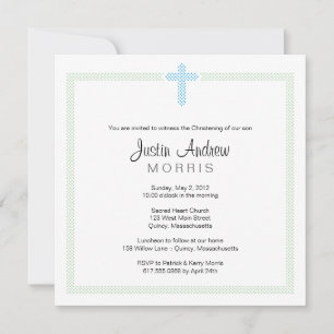 Christening / Baptism Invitation - Personalize