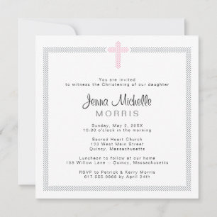 Christening / Baptism Invitation - Personalize