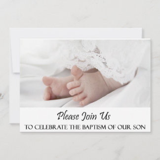 Christening/Baptism Son Invitation