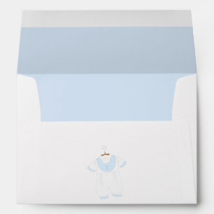 Christening Gown Baby Boy Baptism Envelopes