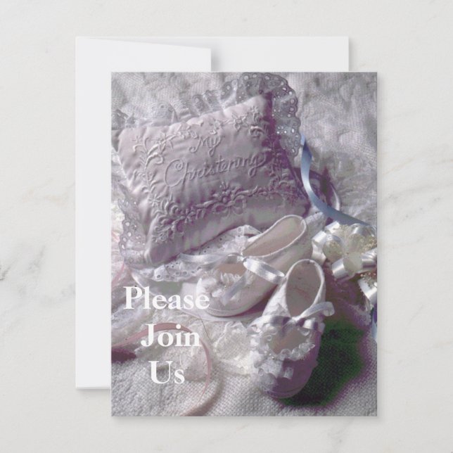 Christening Invitation (Front)