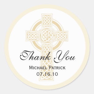 Christening, Shower or First Communion Sticker