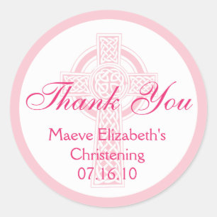 Christening, Shower or First Communion Sticker