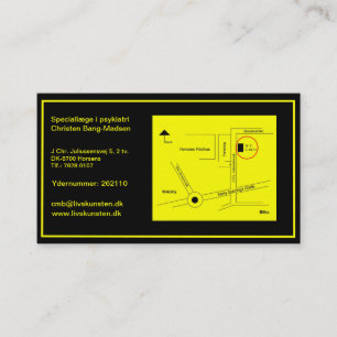 Christen's Business Card. Card
