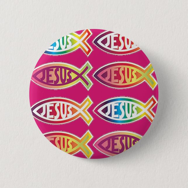 Christian008 2 Inch Round Button (Front)