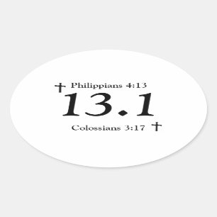 Christian 13.1 Sticker