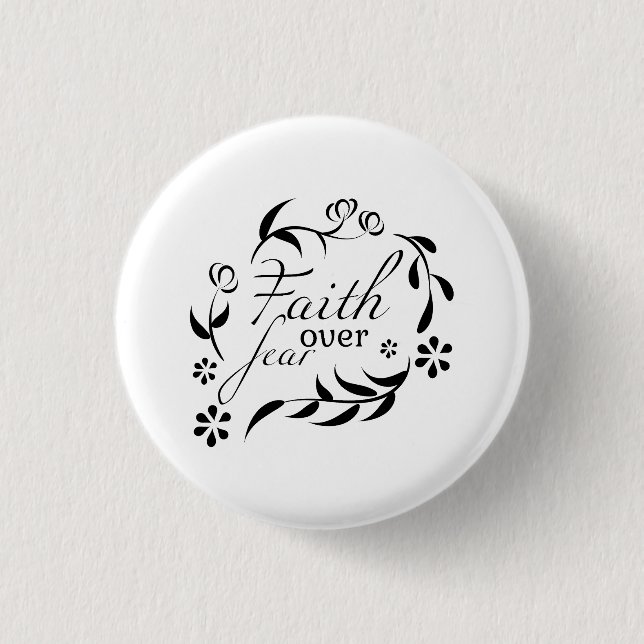 Christian 1 Inch Round Button (Front)