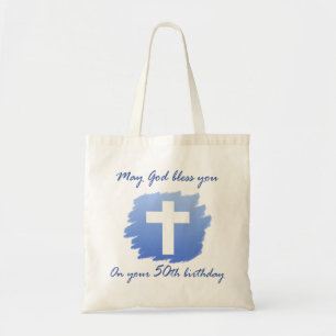 Christian 50th Birthday Gifts Tote Bag