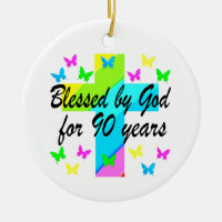 CHRISTIAN 90TH BIRTHDAY PRAYER DESIGN