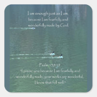 Christian Affirmation Quote & Corresponding Bible 