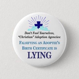 Christian Agencies 2 Inch Round Button