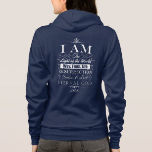 Christian Amazing Bible Claims of Jesus: I AM Hoodie