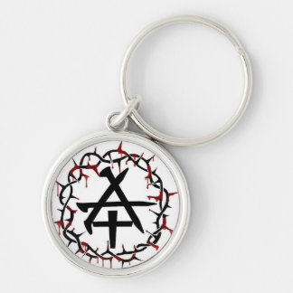 Christian Anarchy Keychain