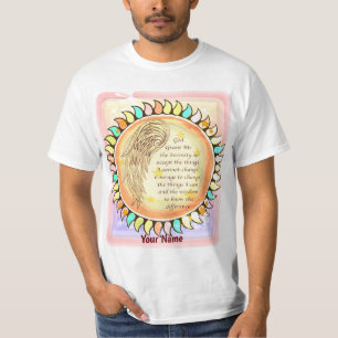 Christian Angel Serenity Prayer T-Shirt